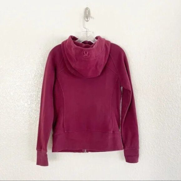 Lululemon Scuba Hoodie Sweatshirt MSRP $118 Dark Adobe Zip Activewear 10 - Picture 4 of 7